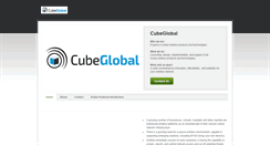 Desktop Screenshot of cubeglobal.com