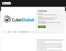 Tablet Screenshot of cubeglobal.com